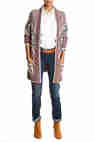 gilet asymetrique kaley pepe jeans rose multicouleurs pull et gilet pret a porter femme