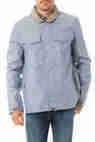 parka commuter commuter levi-s bleu veste et manteau pret a porter homme
