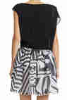 robe fracomina noir blanc femme robe pret a porter femme