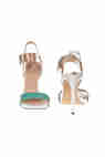 sandales a talon guess abbie2 multicolore femme chaussures accessoires femme
