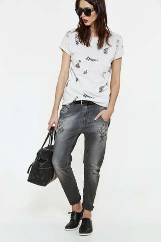 tee shirt only onlalice nap ecru femme tee shirt mc pret a porter femme