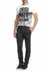 bas de survetement chino fleeno heroseven gris chine fonce jogging pret a porter homme