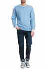 sweatshirt edwin national bleu roi homme sweatshirt pret a porter homme