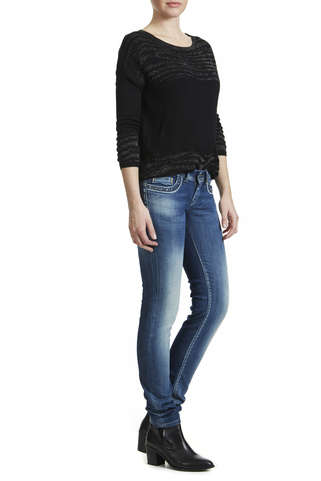 jeans salsa shapeup slim bleu used femme slim jeans femme