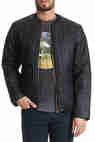 blouson type selected noir veste et manteau pret a porter homme