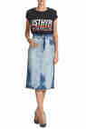 jupe cheap monday bleach bleu femme jupe pret a porter femme