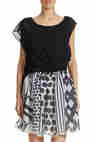 robe fracomina noir blanc femme robe pret a porter femme